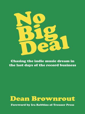cover image of No Big Deal